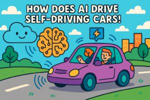 How Does AI Drive Self-Driving Cars!