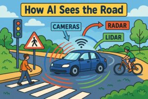 How Does AI Drive Self-Driving Cars!