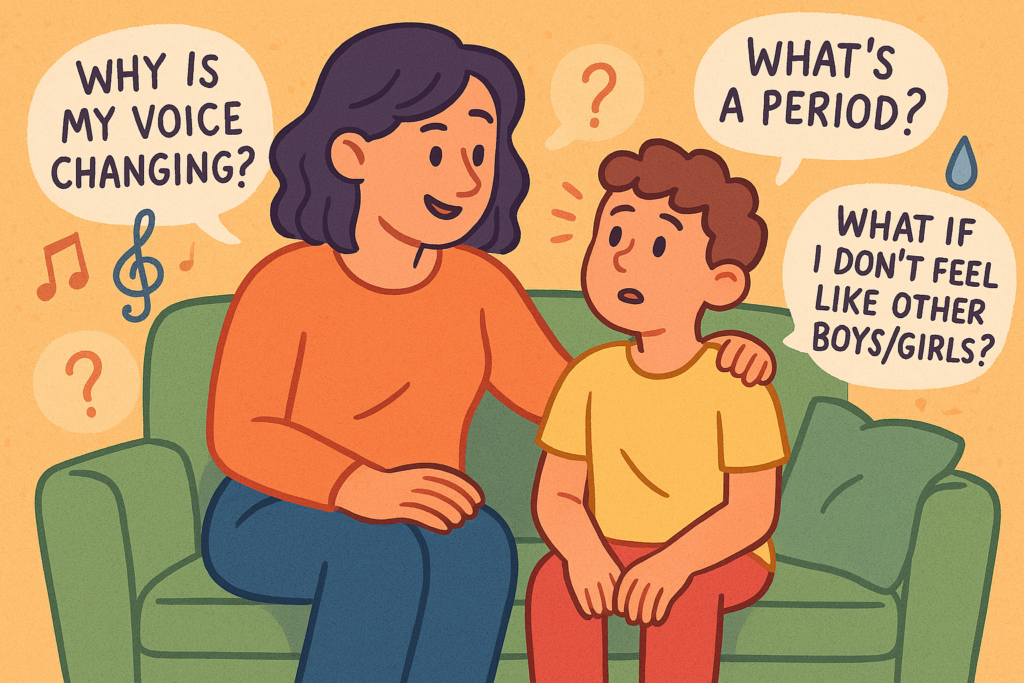 Puberty: The Hard Questions & How To Answer Them