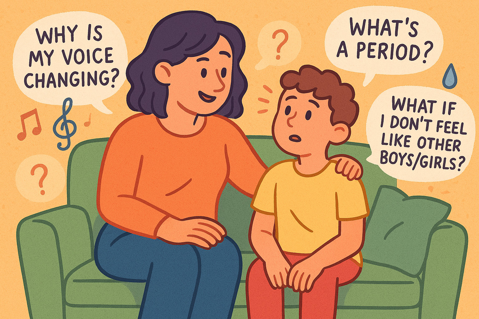 Puberty: The Hard Questions & How To Answer Them
