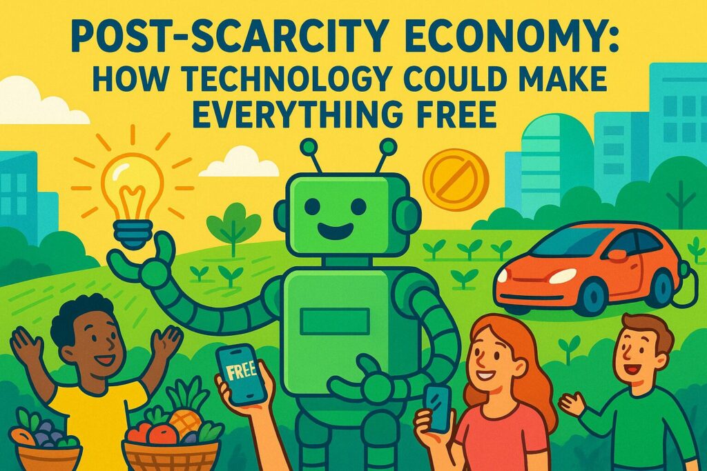 Post-Scarcity Economy: How Technology Could Make Everything Free