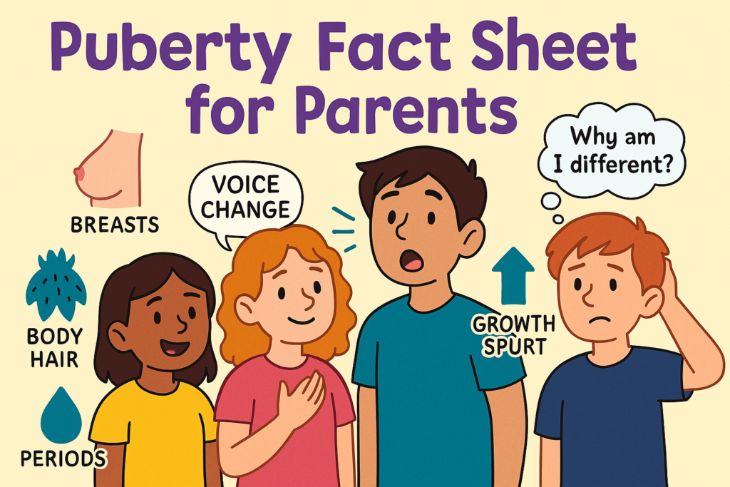Puberty Fact Sheet for Parents