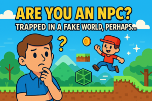 Are You an NPC? Trapped in a Fake World, Perhaps…