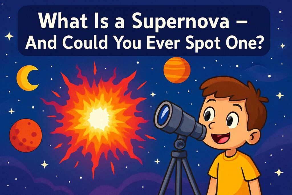 What Is a Supernova – And Could You Ever Spot One?