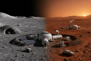 Could Humans Build a City on the Moon or Mars?