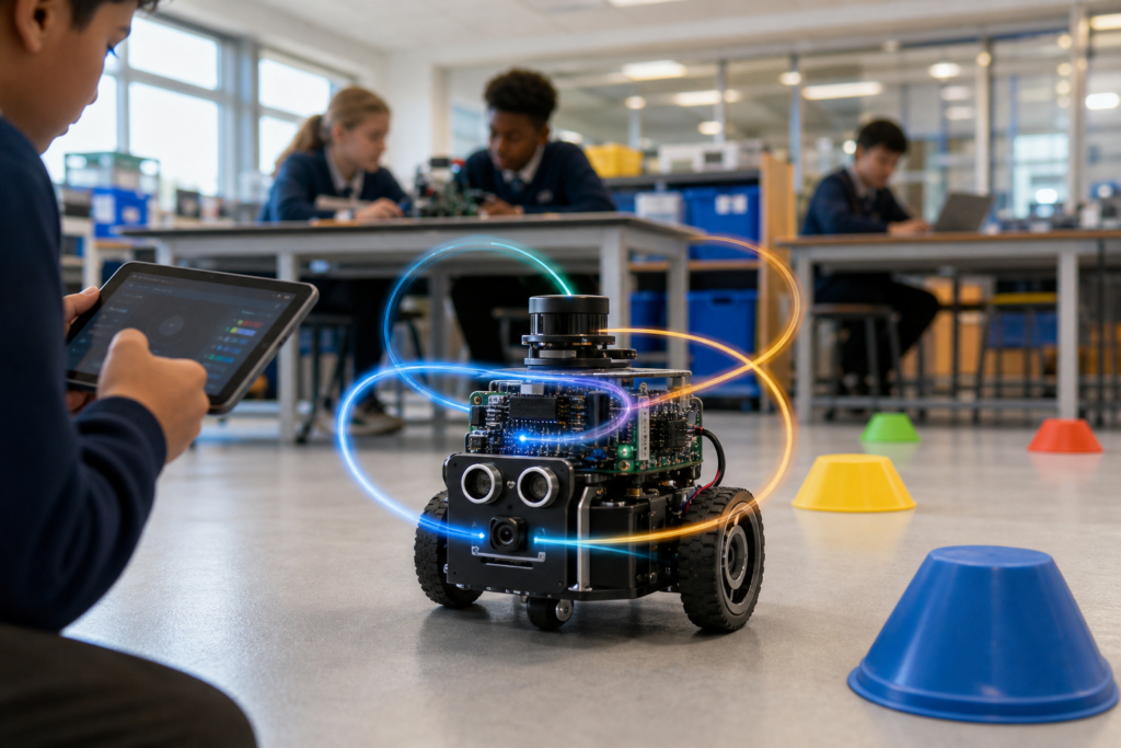 How Robots Sense, Decide and Act: From Sensors to Movement