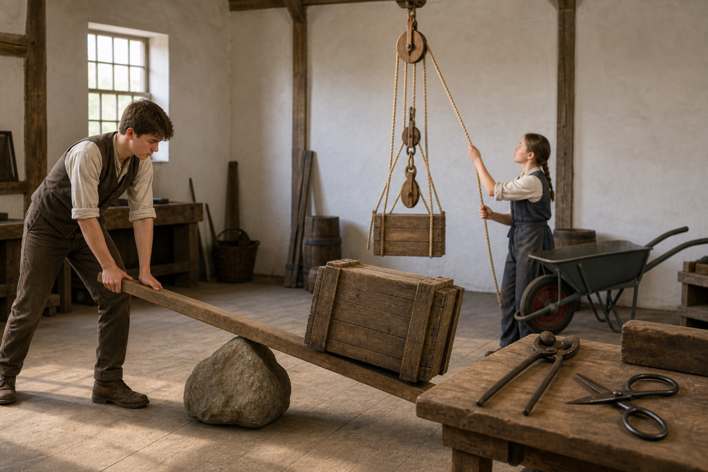 Levers and Pulleys: How Machines Multiply Force