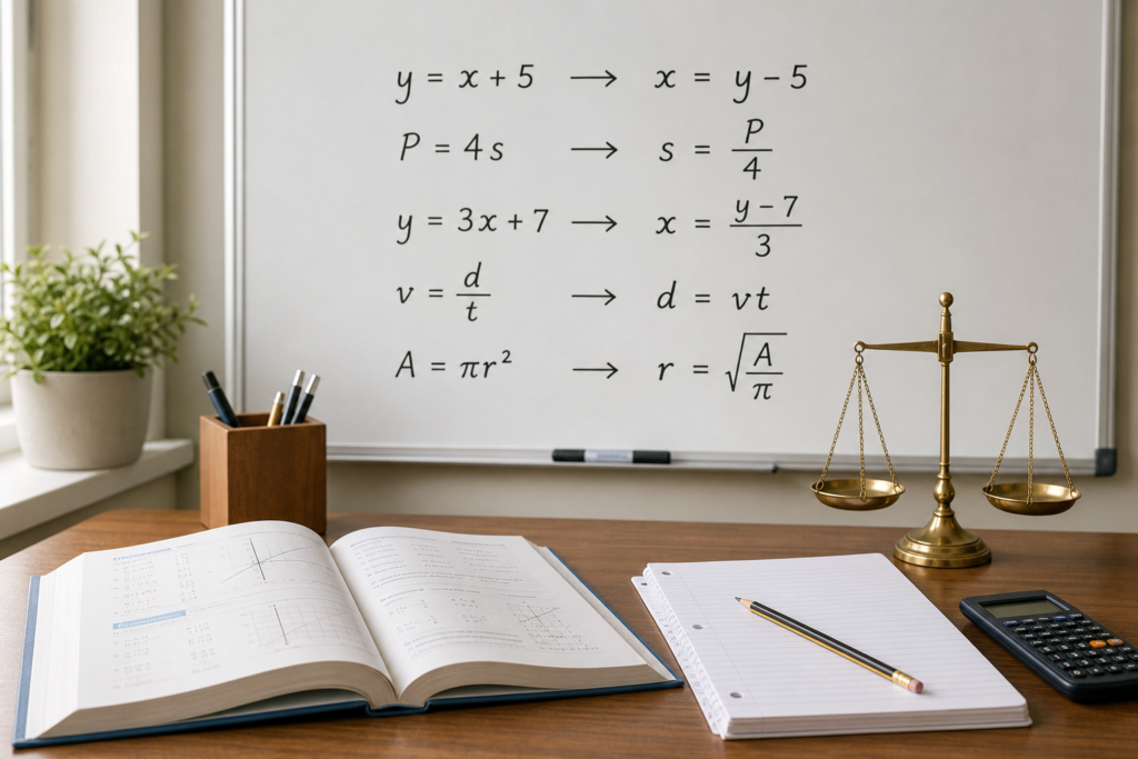 Rearranging Formulae Without Guesswork